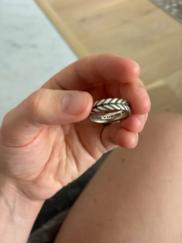 David Yurman Ring Silver - Image 2