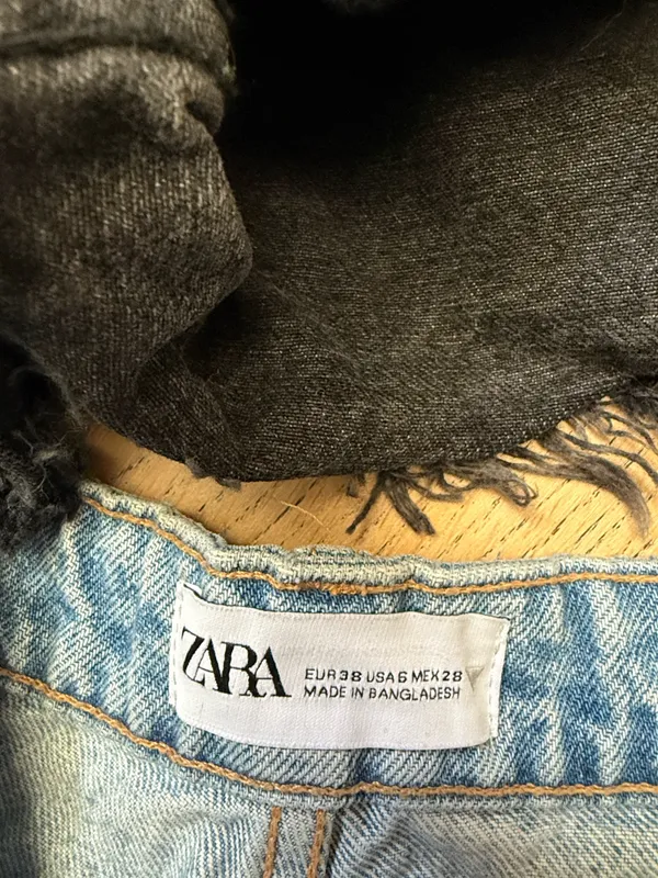 Trio of Zara Denim shorts - Image 3