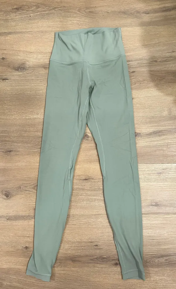Lululemon Green Align Leggings - Image 3