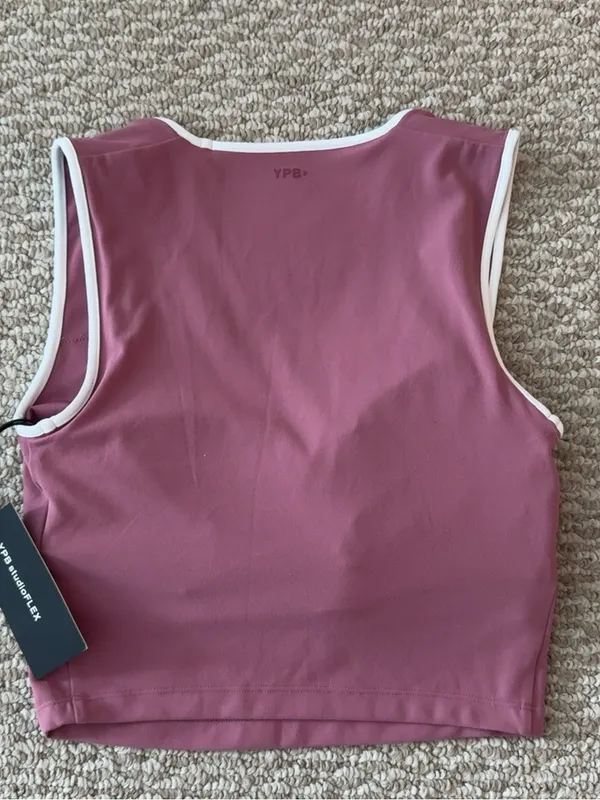 Abercrombie & Fitch Mauve Pink Leggings & Sports Bra Set - Image 12
