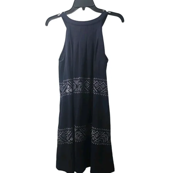 Gap Sleeveless Dress - Halter Neck, Embroidered Detail, Casual - Size‎ M - Image 2