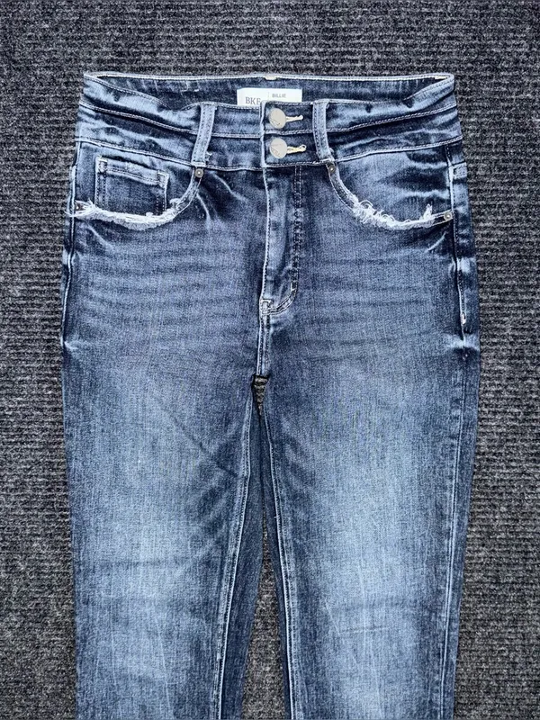 Buckle BKE Billie Slim Fit High Rise Tailored Bootcut Jeans Sz 26 x 29.5 PBK126S - Image 3