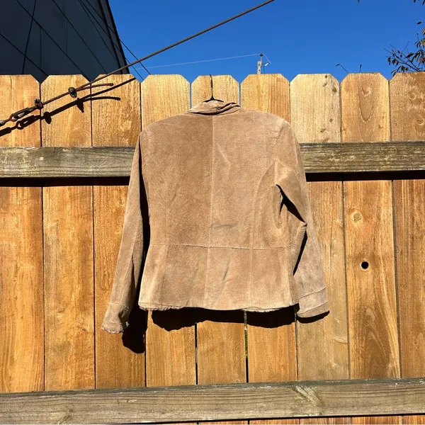 Brandon Thomas Suede Jacket size large y2k fall winter leather‎ aesthetic - Image 8