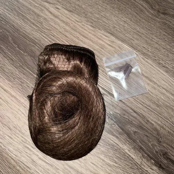 Wire Hair Extensions Real Human Hair 16 inch 125g Light Ash Brown Remy Real Hair - Image 5