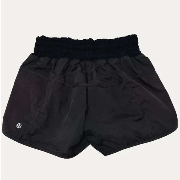 Lululemon Tracker 4" Shorts Black Size 4 Athletic Running - Image 2