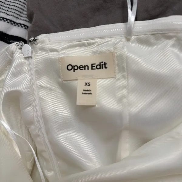 Nordstrom Open Edit white mini dress - Image 5