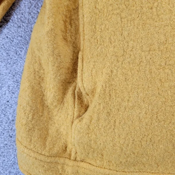 Tahari Womens Moto Jacket Small Yellow Wool Blend Boucle Zip Up Pockets - Image 12