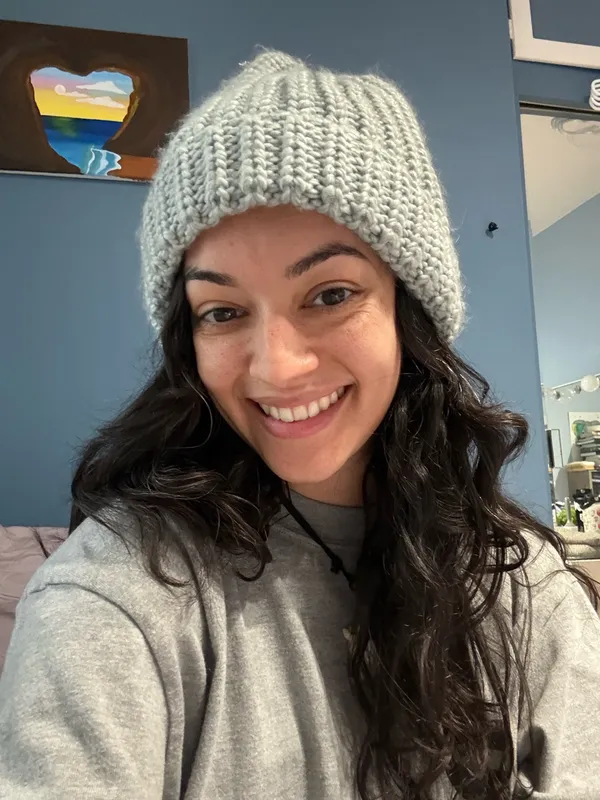 Forever 21 Grey beanie - Image 2