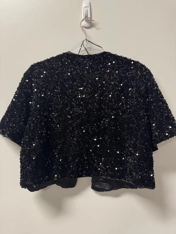 H&M Black Sequin Top - Image 5