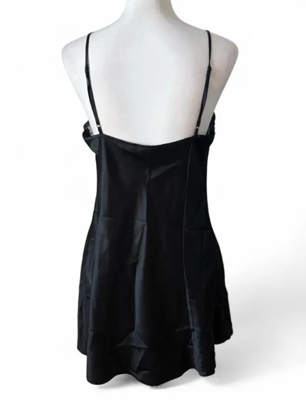 Victoria’s Secret Black Slip Dress - Image 4