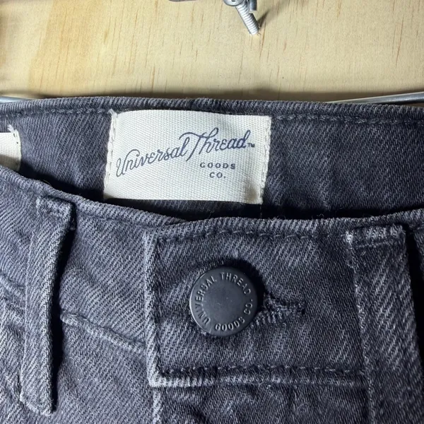 NWT Universal Thread High-Rise Flare Jeans Womens Size 2‎ Comfort Stretch Black - Image 6