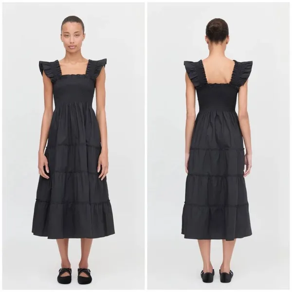 Hill House Ellie Nap Dress in Black Size XS - Image 2
