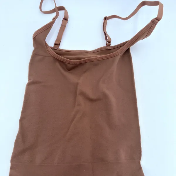 Skims Square Neck Mid Thigh Bodysuit Size XXS NWOT - Image 3