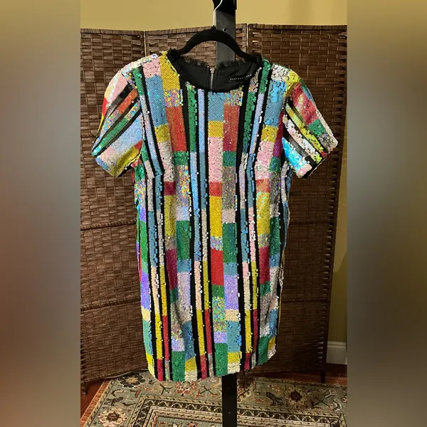 NEW Endless Rose Multi-Color Sequin Dress – Size Medium - Image 4