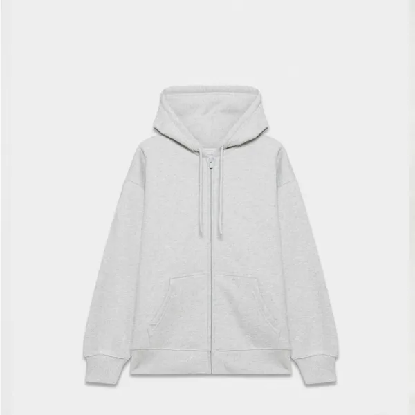 Aritzia TNA Women’s Sweatfleece Cozy Fleece Boyfriend Fit Top Zip Up Sweatshirt - Image 7