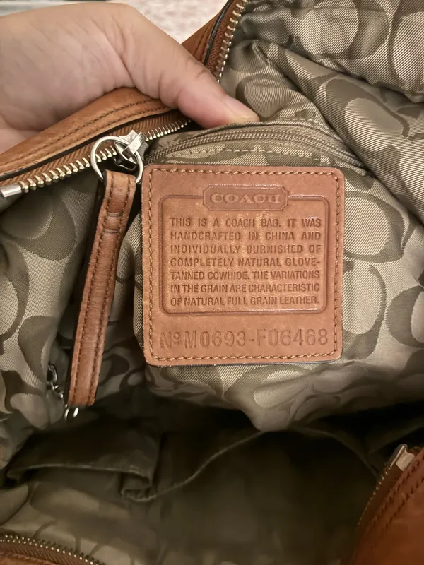 Coach Leather Vintage Bag Shoulder - Image 9