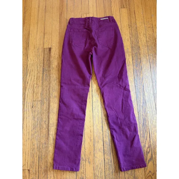 Soft Surroundings Womens Stretch Jeans 2 Tall Slim Straight - Image 5