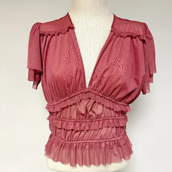 Willow+Root Ruffle Top - Image 4