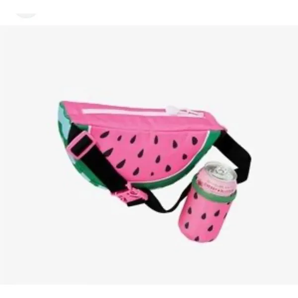Ulta watermelon Fanny pack and drink holder Pink - Image 10