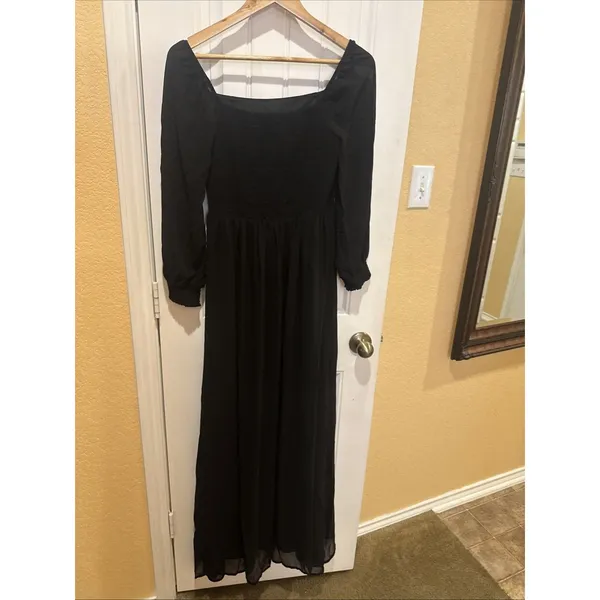 BALTIC Born Giselle Maxi Dress Black Size M - Image 4