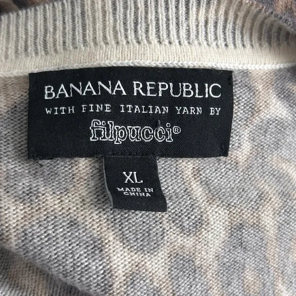 Banana Republic Merino‎ Sweater XL - Image 6