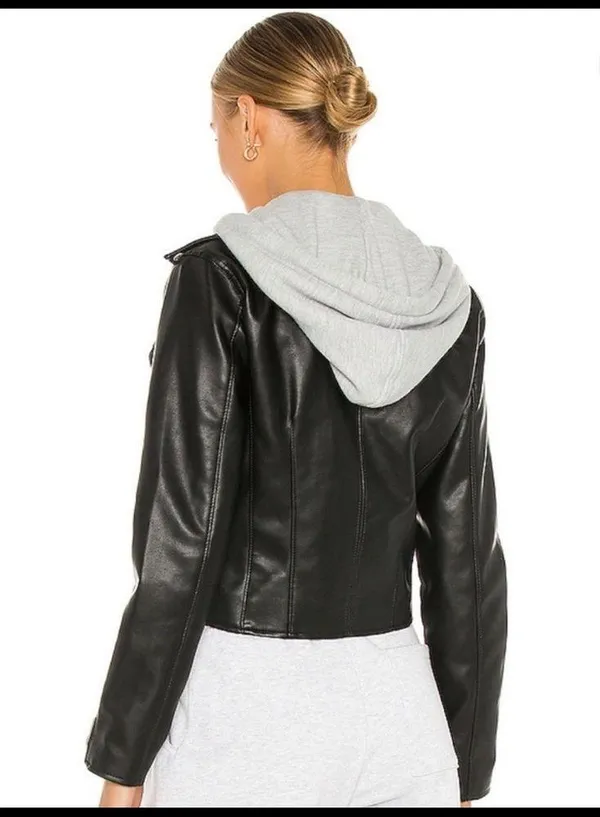 BLANK NYC Neo Moto Jacket & Removable Hood - Image 2