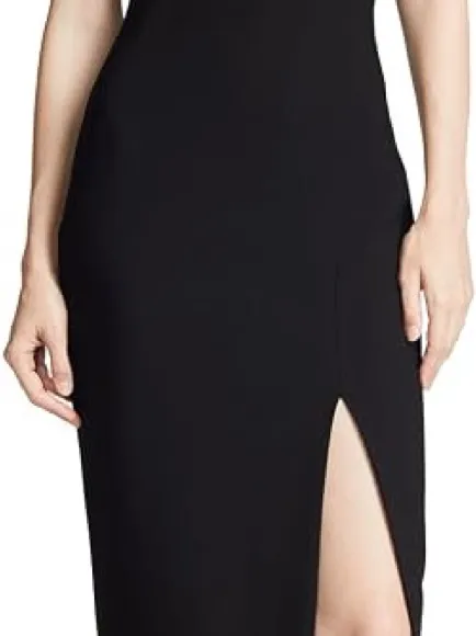 Likely Windsor Black Strapless Maxi Gown Dress Size 0 - Image 5