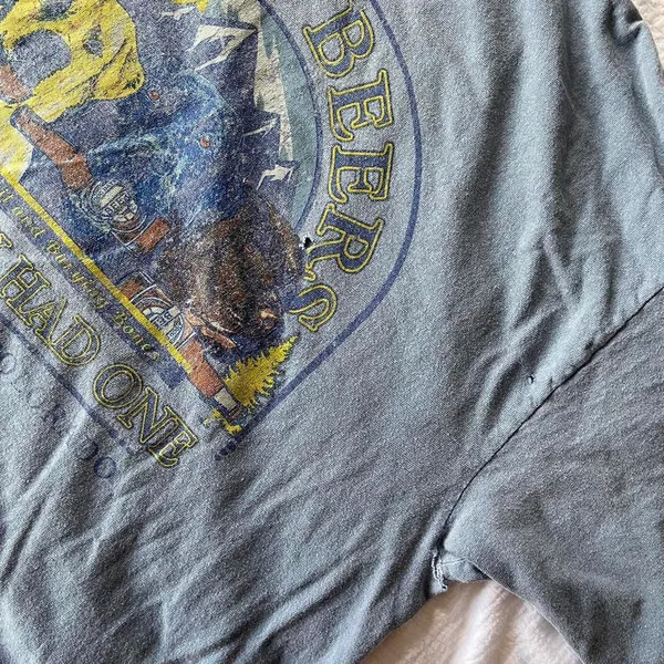 In Dog Been I’ve only Had One Breckenridge, Colorado Grunge Graphic T Shirt 🔥 - Image 3