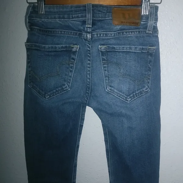 Big Star Envy Cigarette 24x30 High Rise Skinny Jeans - Image 4