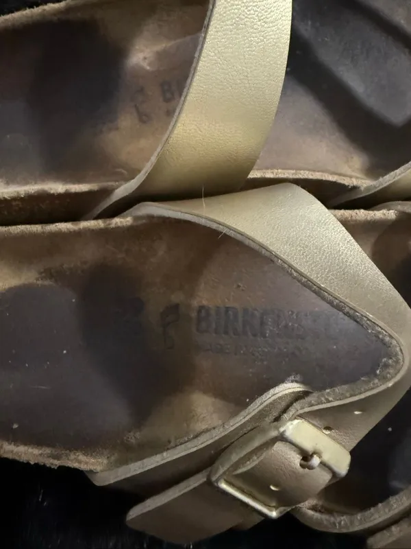 Birkenstock Mayari Tobacco Brown Oiled Leather sandals shoes 39 8.5 - Image 4