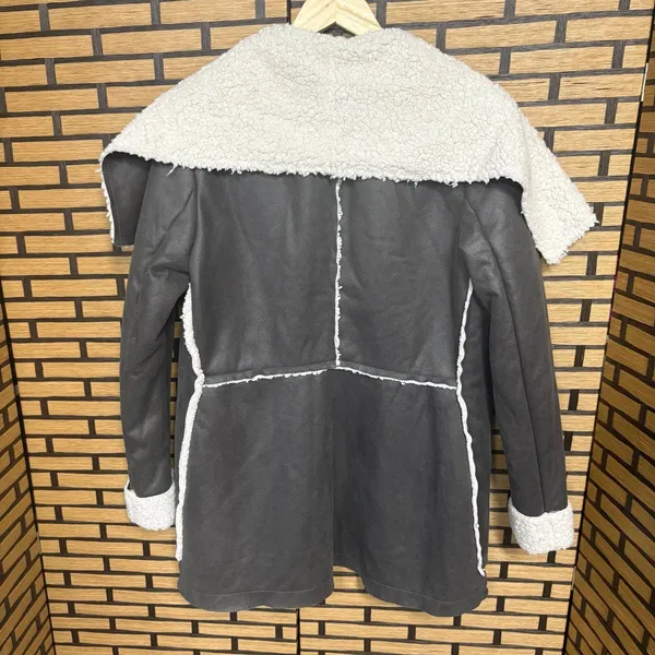 Kut From The Kloth Brown Sherpa Jacket Size‎ Medium - Image 2