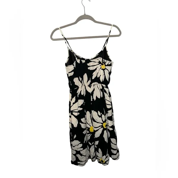 Old Navy XS Black White Daisy Floral Cami Mini‎ Dress Y2K Sundress - Image 5