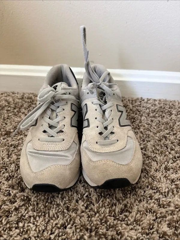 New Balance 574 v2 Gray and Black Sneakers - Image 3