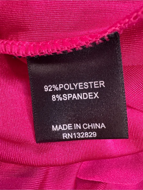 Revolve NBD Hot Pink Lotte Maxi Dress Gown Womens M Strapless Baddie Cut Out - Image 4