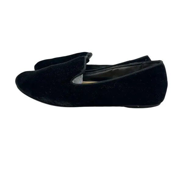 Birdies The Starling Velvet Flat‎ Loafers Black Size US 8 - Image 8