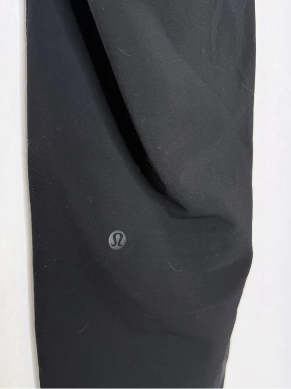 Lululemon On The Fly Pants Black Size 8 Drawstring Pull On Athleisure - Image 6