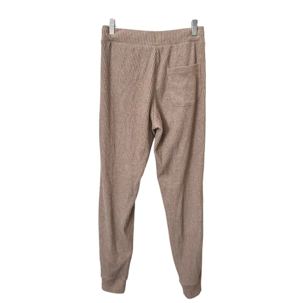 ALO YOGA Muse‎ Ribbed Jogger Sweatpant Brown X-Small - Image 3