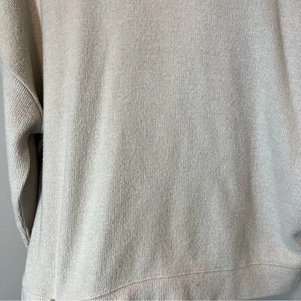 Abercrombie & Fitch Soft‎ AF Cream Hoodie XS - Image 6