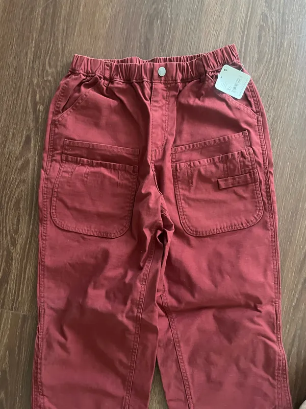 Free People Movement Voyager Burgundy Pants - Image 3
