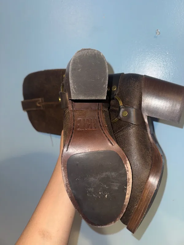Frye Jean Harness Leather Boots - Image 4