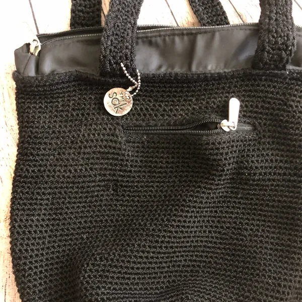 The Sak Crochet Black handbags - Image 8