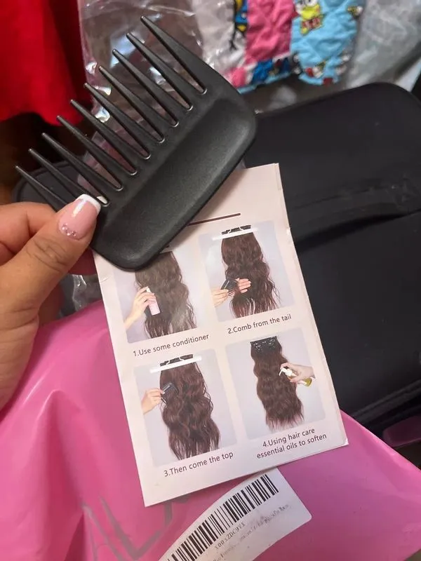 ALxnan Clip-In Hair Extension 16in new! - Image 2