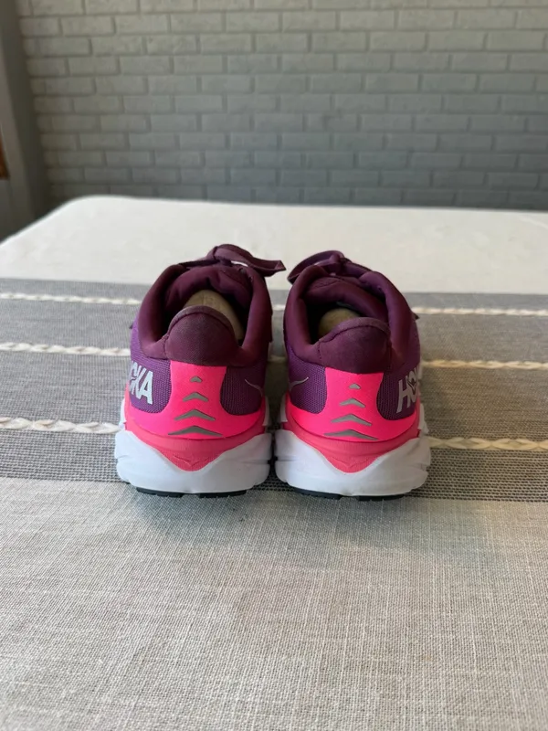 Hoka Clifton 8 Purple Athletic Running Shoes Women’s Size 7.5 - Image 5