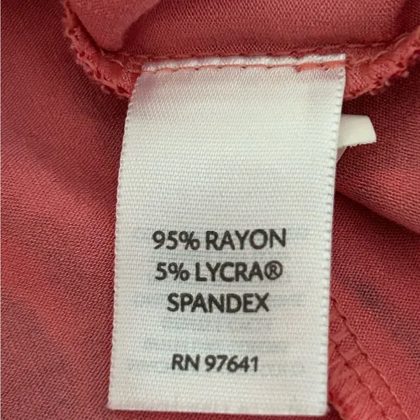 J Jill Stretch Wrap Dress Red pink Size S - Image 11