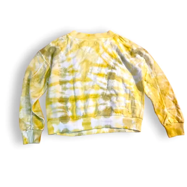 Pilcro Anthropologie Elayna Tie-Dye Sweatshirt Size XL NWT - Image 9