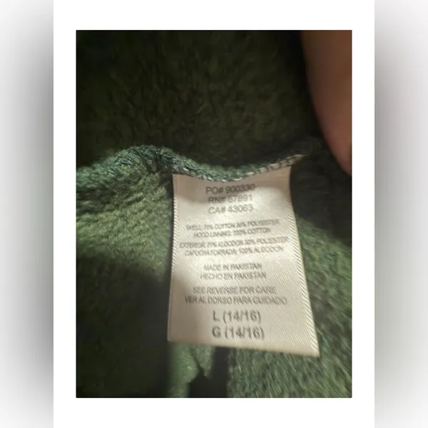 Women’s Large OuterStuff Green Bay Packers Hoodie Sweatshirt Green Gold - Image 8