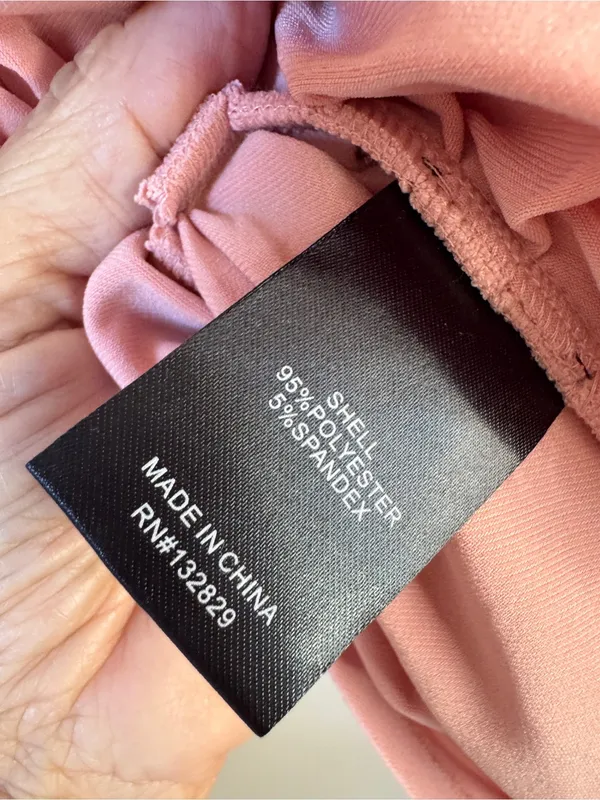 NWT Michael Costello x Revolve Bodycon Mini Dress Blush Pink one shoulder Small - Image 10