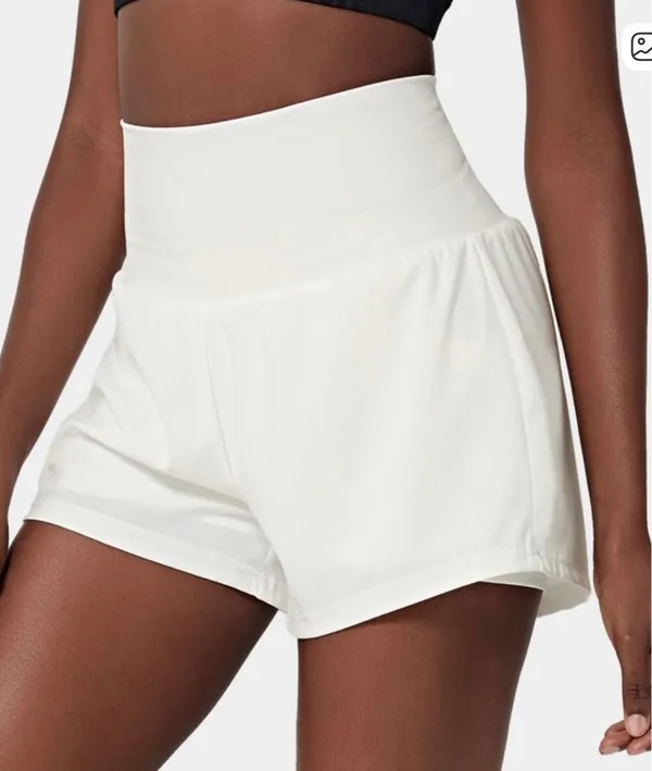 Halara NWT SoftlyZero Airy Super High Waisted 2-in-1 InstantCool Yoga Shorts M - Image 14