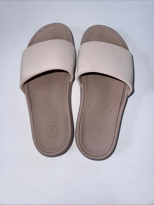 lululemon athletica Blush Pink Slide Sandals - Image 5