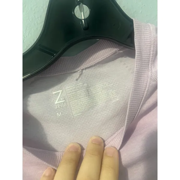 X‎ by Zella purple work out top athletic exercise medium - Image 2